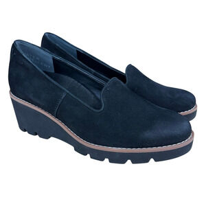Vionic Willa Wedge Women's Slip-On Loafer Black Size 9.5 New in Box